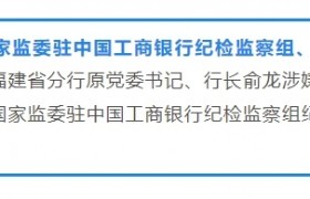 中国工商银行福建省分行原党委书记、行长俞龙接受纪律审查和监察调查