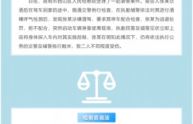 以案释法丨酒后袭警？你看“刑不刑”？