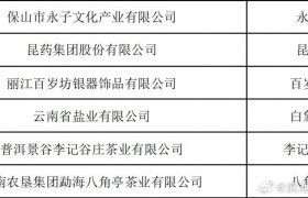 云南6个品牌入选第三批中华老字号